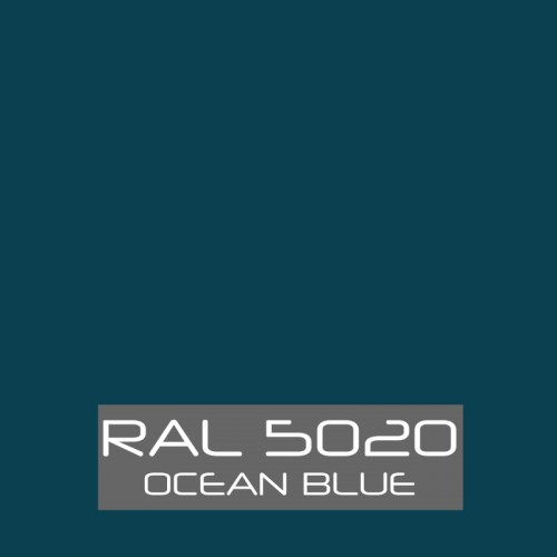 RAL 5020 Ocean Blue tinned Paint